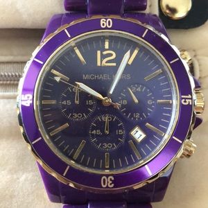 Michael Kors Accessories - Plastic chronicle watch purple Michael Kors Accessories - Plastic chronicle watch purple